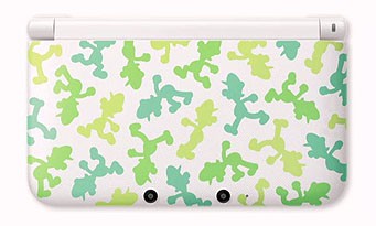 3DS XL：發現帶有 Luigi 圖像的收藏模型