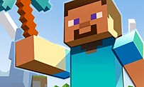 Xbox 360 上的 Minecraft 影片測試